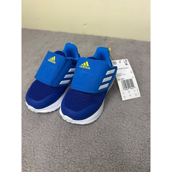 Adidas Eq21 Run 2.0 Shoes Royal Blue Infant Size 5k Gz1801 Strap - Picture 1 of 7